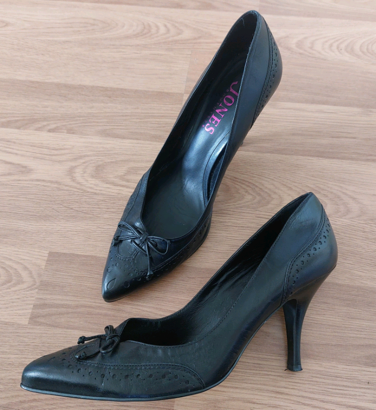 Jones Bootmaker Black Heels UK5