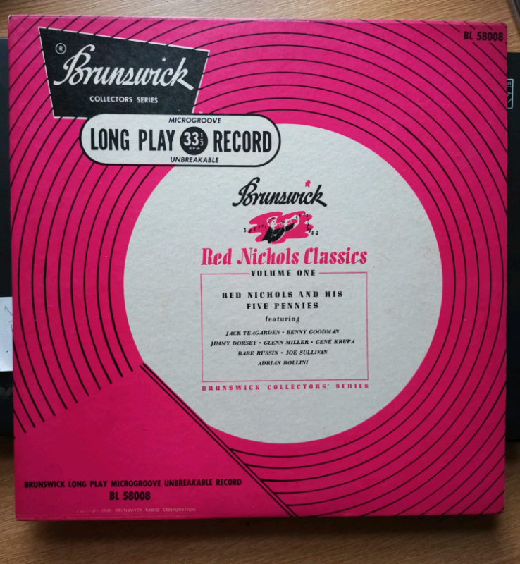 image for Red Nichols original LP
