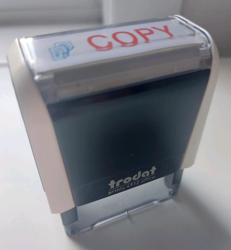 image for Trodat Office Printy 4912 Stamp with English text &quot;COPY&quot;