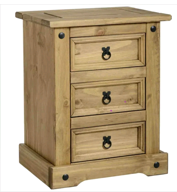 image for *WANTED* Corona pine bedside draws