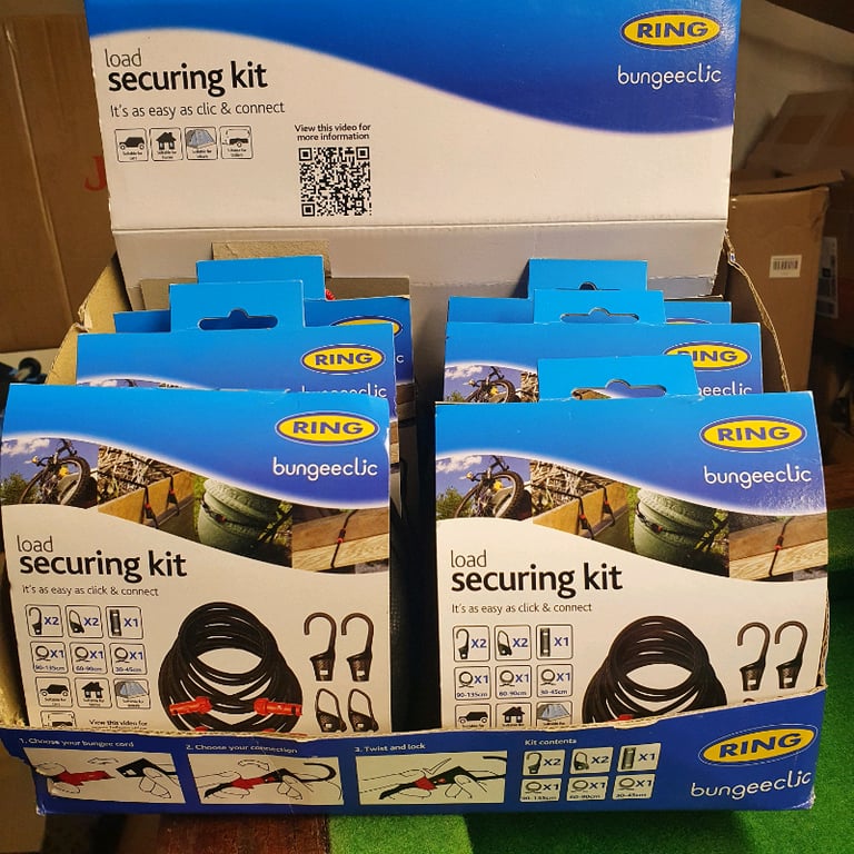 Ring Bungee click load securing kit