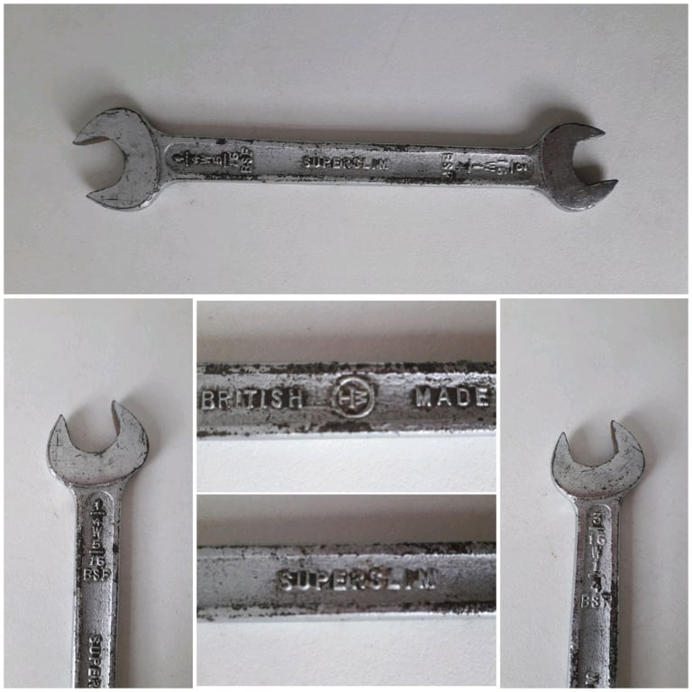 3/16W 1/4BSF - 1/4W 5/16BSF SPANNER 