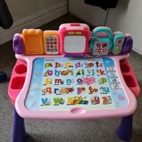 VTech Touch & Learn Activity Desk Educational Play Pink Children’s Toy