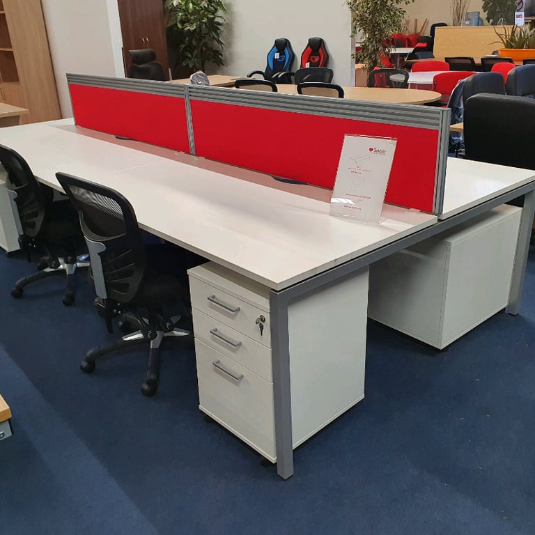 image for Office Bench Desks, in stock, huge Glasgow Showroom 