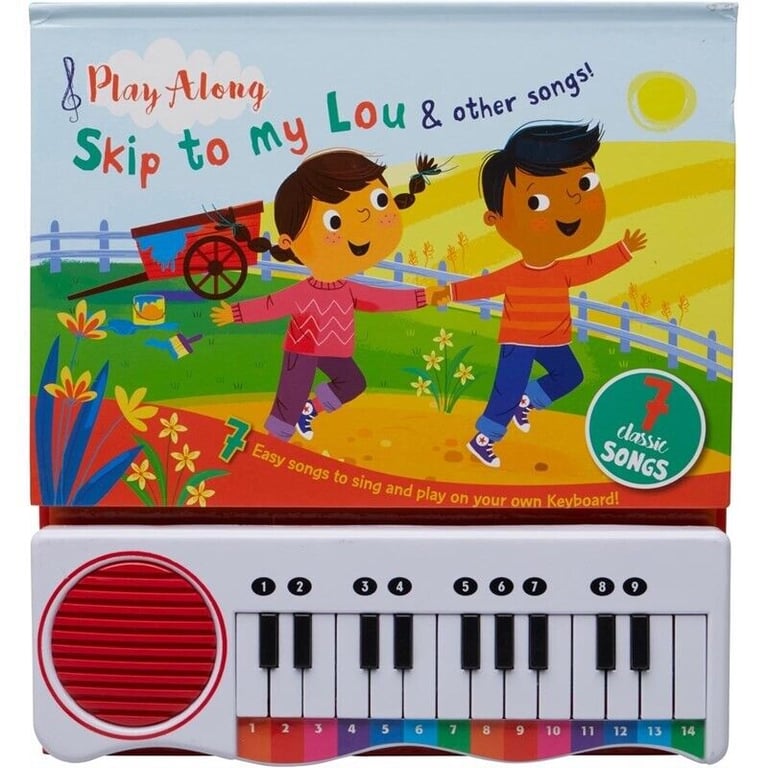 image for * DELIVERY AVAILABLE * Skip To My Lou Piano Kids Child's Children Baby Book Xmas Gift Present