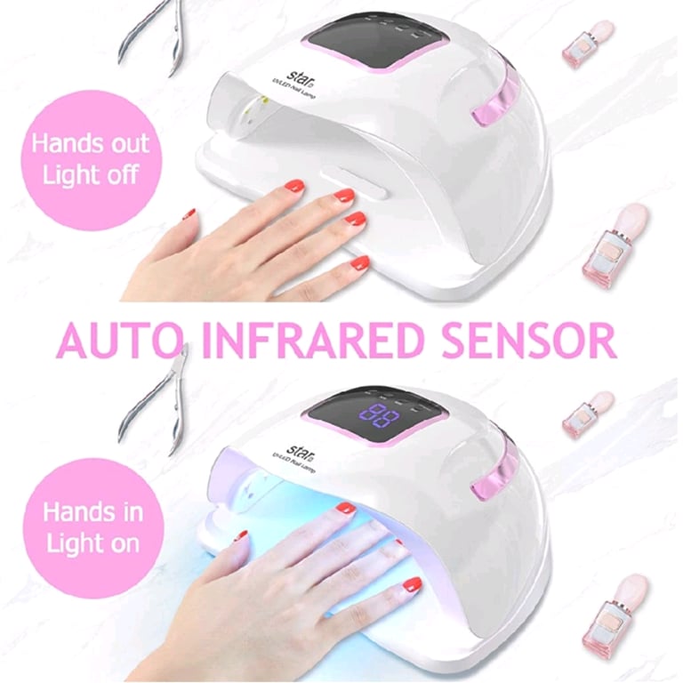 72w nail lamp, new in box 