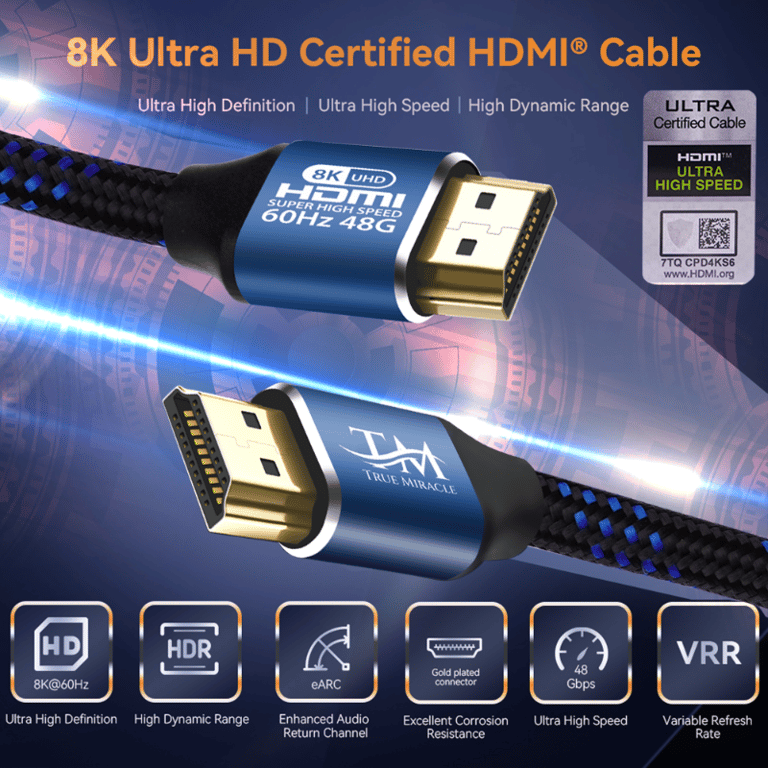 image for V2.1a Ultra HDMI Cable High Speed Cable 3 meter 
