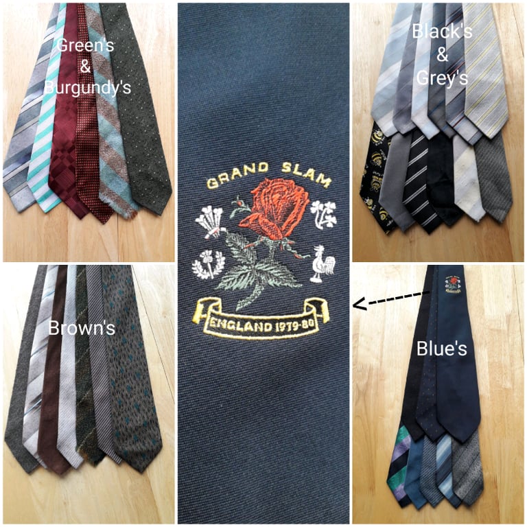 33 UNISEX TIES for LESS THAN £1 EACH