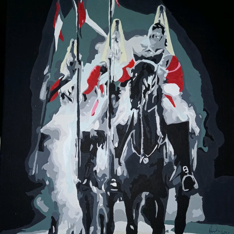 image for Watching the Watchers. Painting 