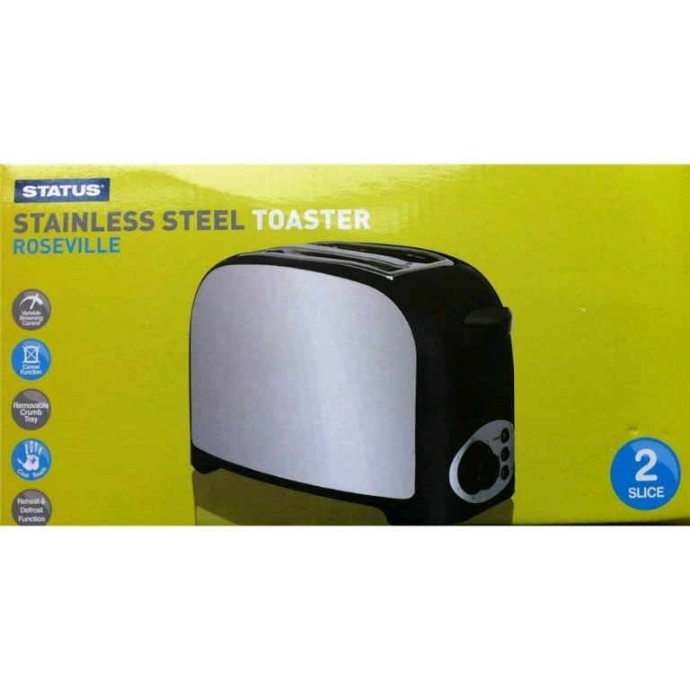 Stainless Steel Toaster New 
