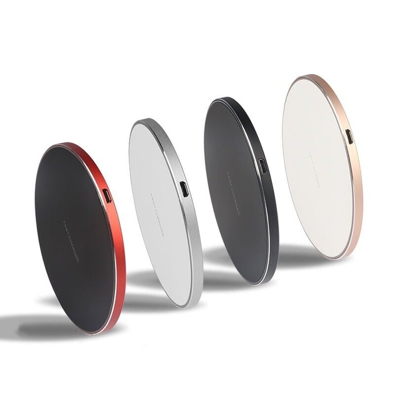 Fast Charging 10W QI Slim Wireless Charger Pad Quick Charging For Mobile Phones