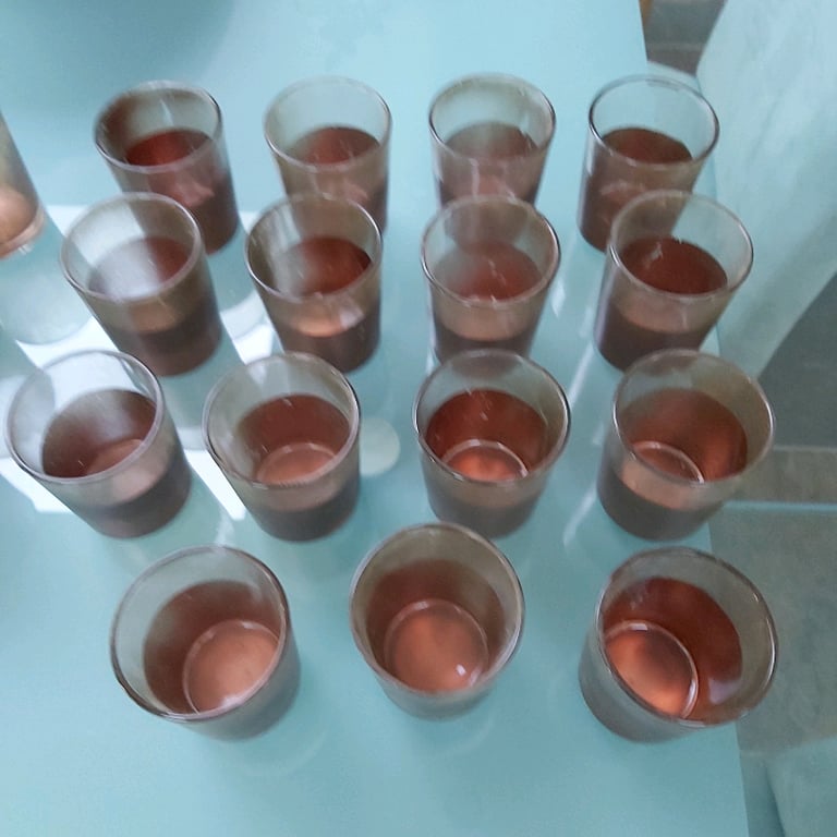 Glass Candle Holders