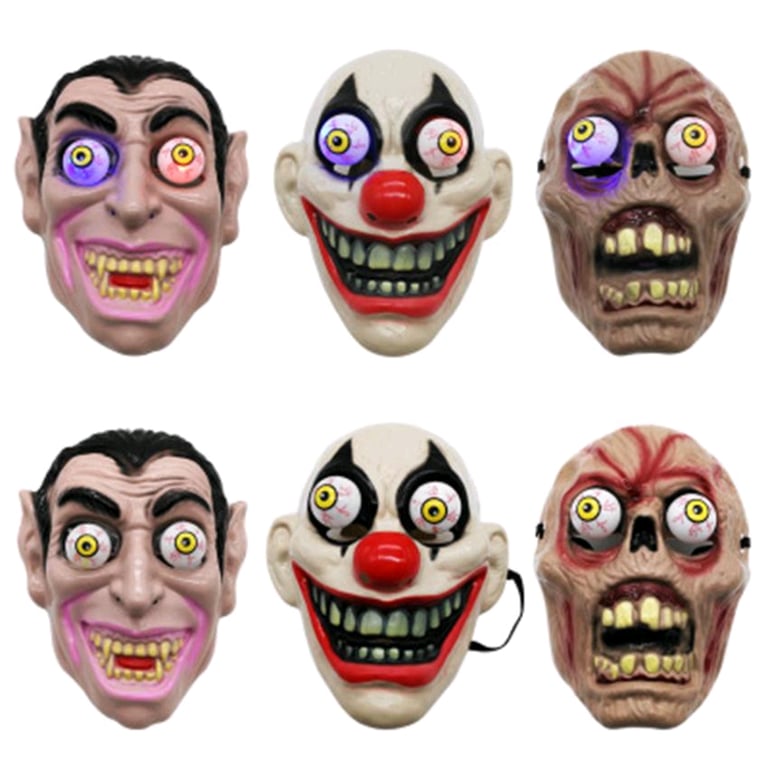 image for Halloween Eye Popping LED Mask