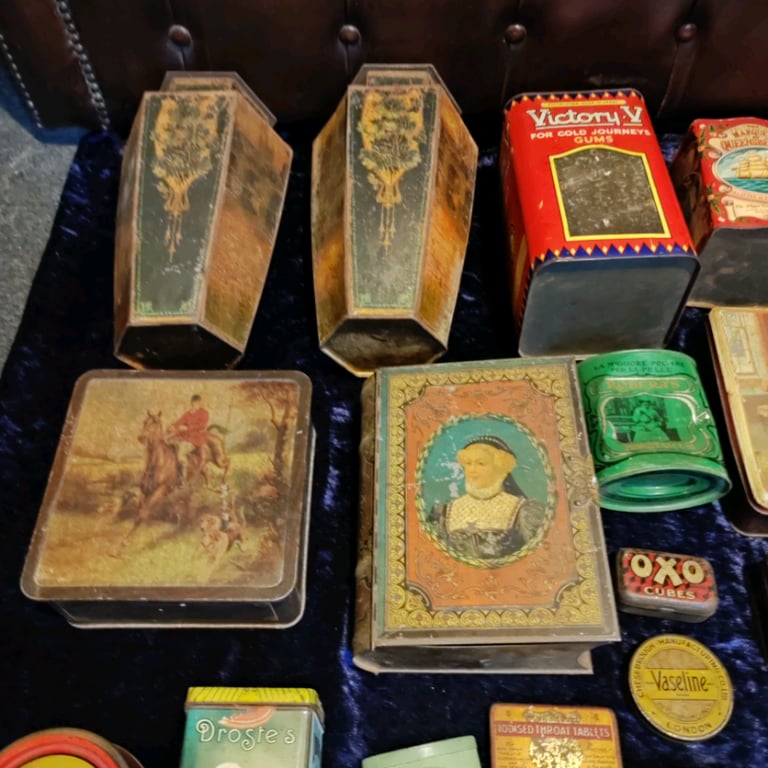 image for Vintage tins 