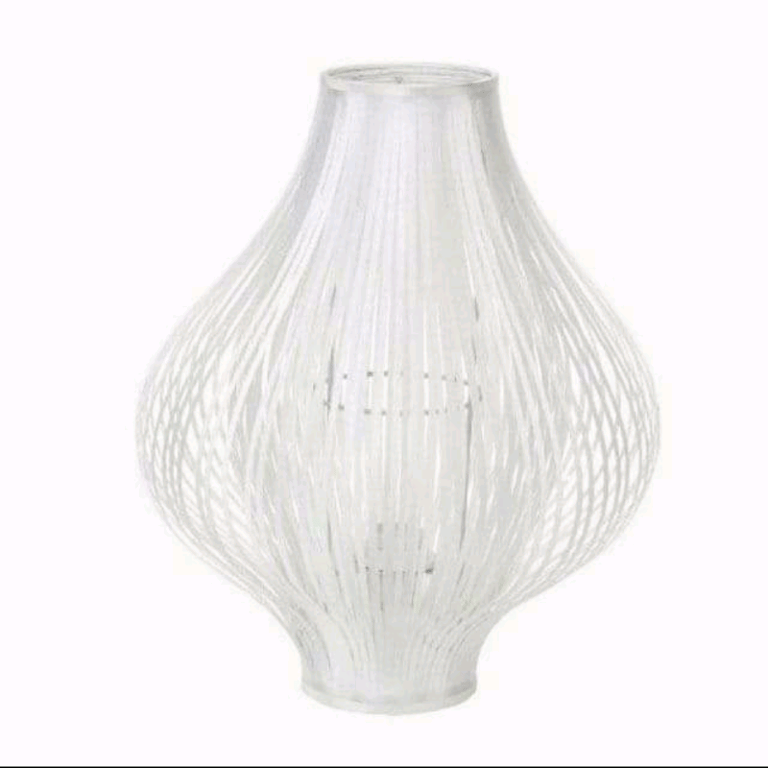 Contemporary Designer White Table Lamp Stunning New Boxed