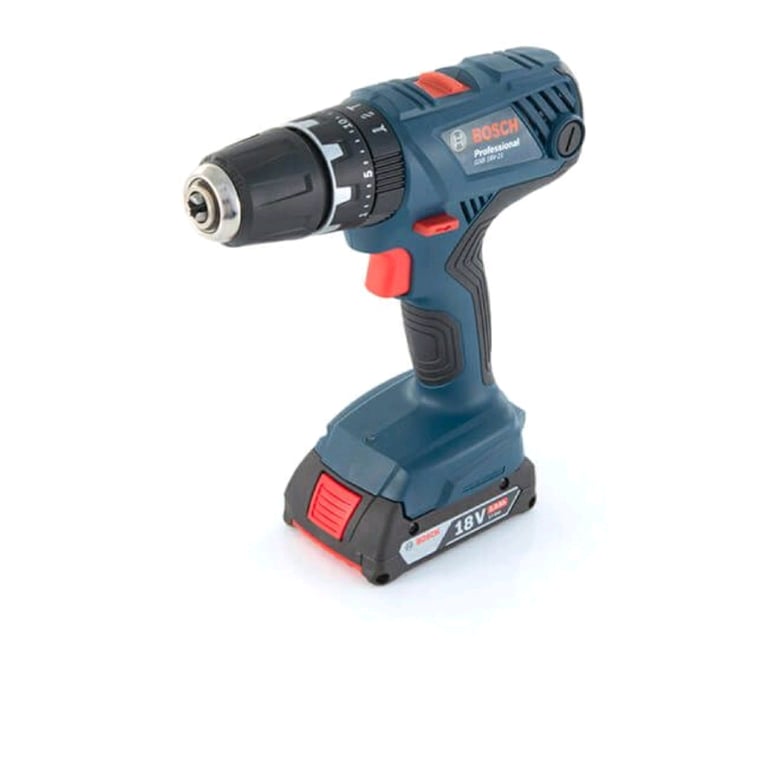 image for Bosch GSB 18V-21 Professional Combi Drill in L-Boxx (1×1.5Ah Batteries
