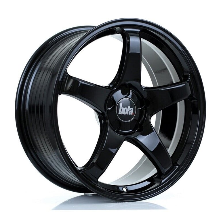 17 ,18  & 19   Bola B2r Alloys (Gloss black) available in most 4 & 5 stud wheel patterns