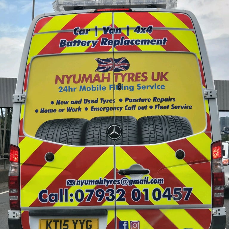 Mobile Tyre Fitter - Waltham Cross, Hertfordshire / EN87RQ