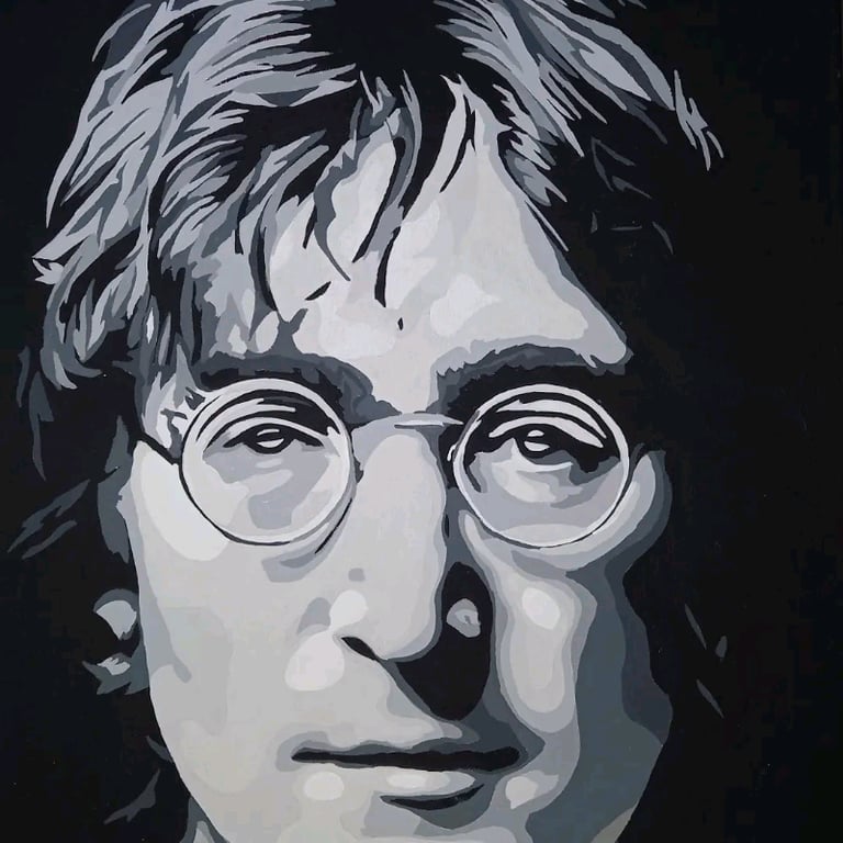 image for John Lennon portrait