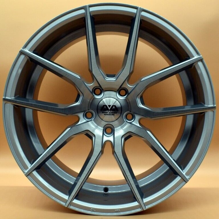 19Inch AVA 304 Alloy Wheel and Tyre Package 5X112 Audi A4, A5, A6, Scirocco