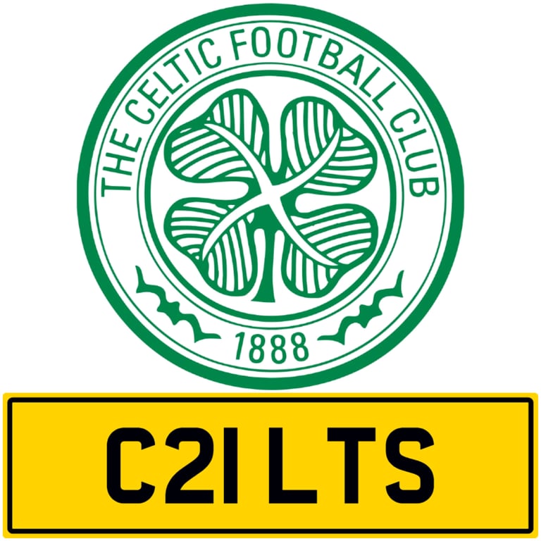 CELTS C21 LTS OLD PREFIX PRIVATE REGISTRATION CHERISHED NUMBER PLATE 