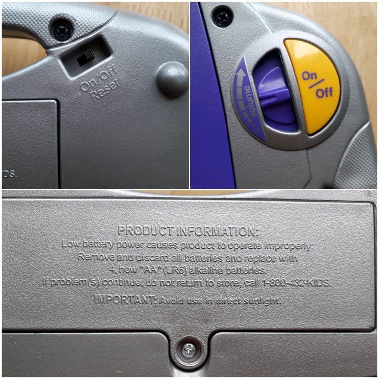 FISHER PRICE POWER TOUCH LEARNING SYSTEM & AUDIO READING BOOKS