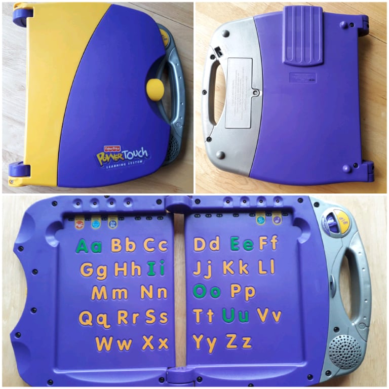 FISHER PRICE POWER TOUCH LEARNING SYSTEM & AUDIO READING BOOKS