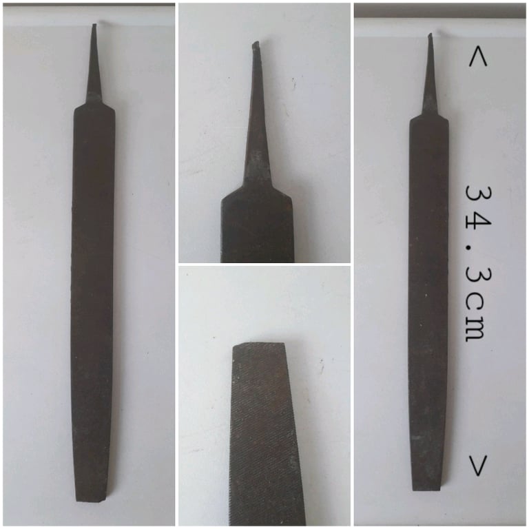 VINTAGE FLAT HAND FILE