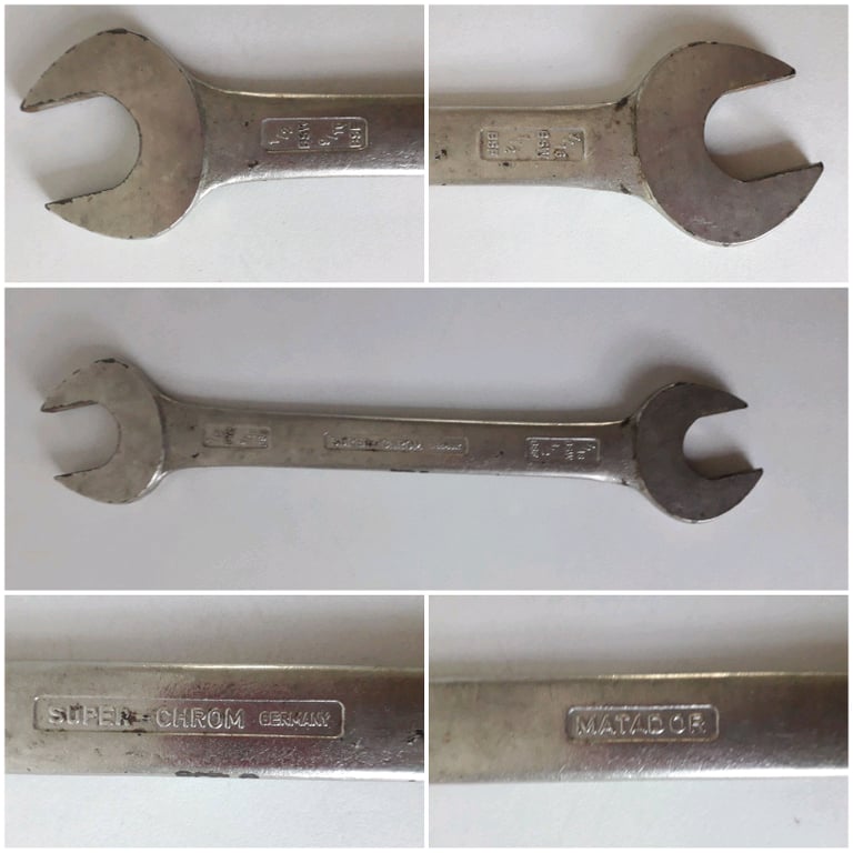 7/16BSW 1/2BSF - 1/2BSW 9/16BSF SPANNER 