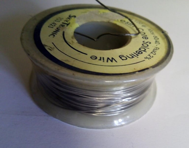 2m  SOLDER Wire 0.7 mm RESIN CORED - £2, 4m £3 or 8m for £6.