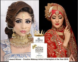 Award Winning Asian Bridal Make up Artist, Hair stylist London, Makeup & Hair Courses Henna artist