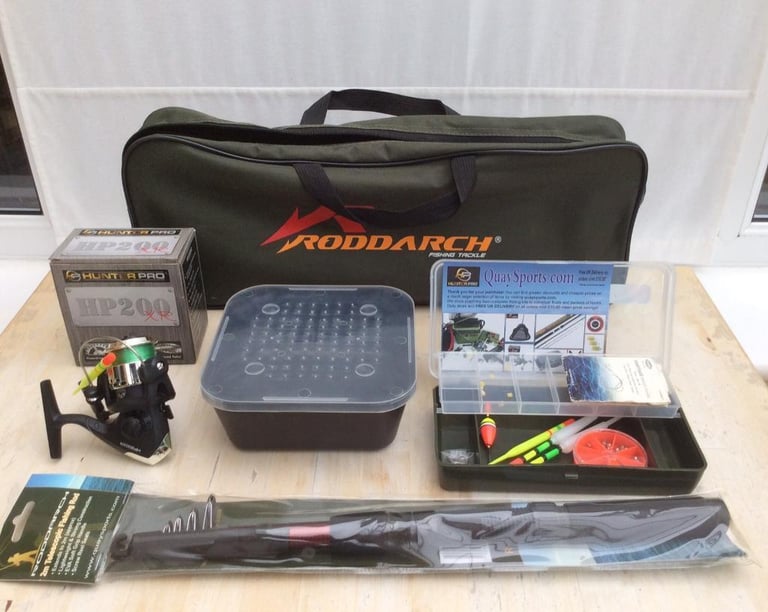 Roddarch junior telescopic fishing starter set - New