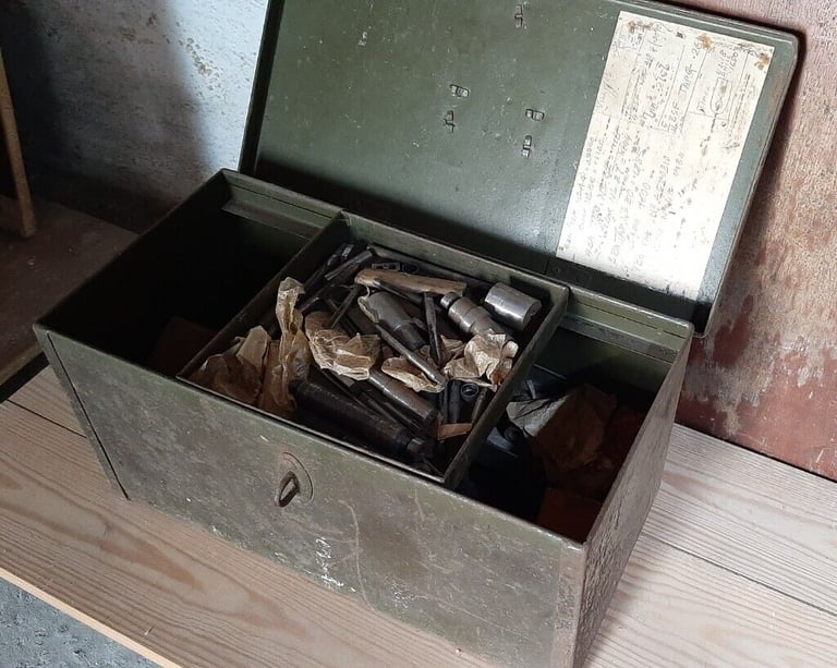 image for Toolmakers Box with Contents (see photos)
