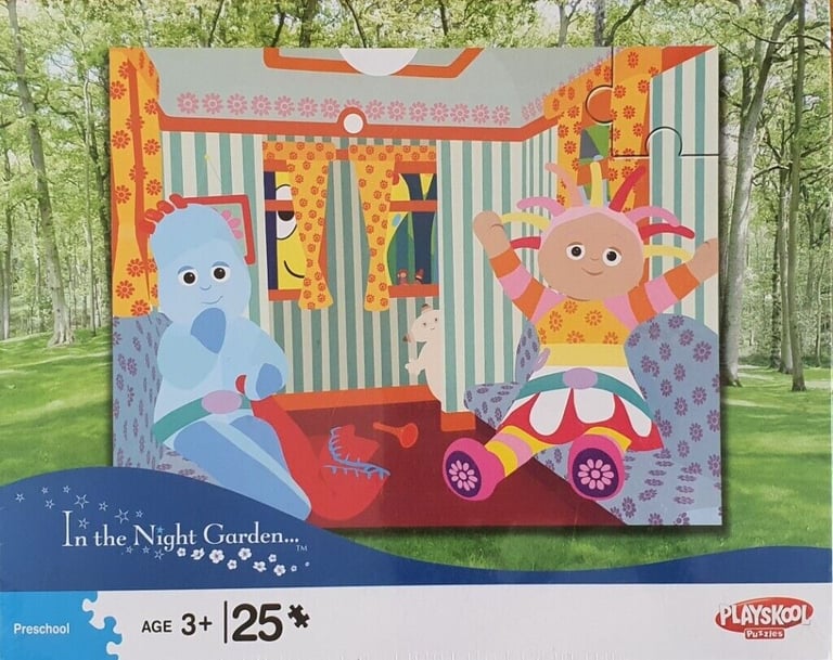 (Brand New & Sealed) In the Night Garden 25 Jigsaw Puzzles, Preschool Age 3+ 