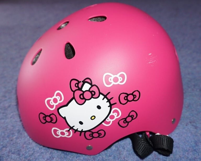 image for Hello Kity Childs cycle helmet