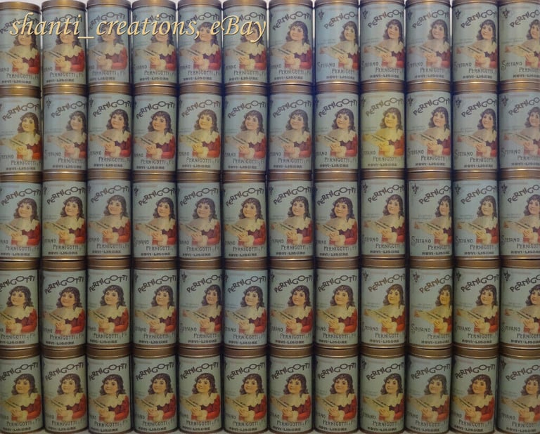 image for Lot of 60 'Pernigotti' Gianduiotto Tins - Excellent for shop window display and interior decor