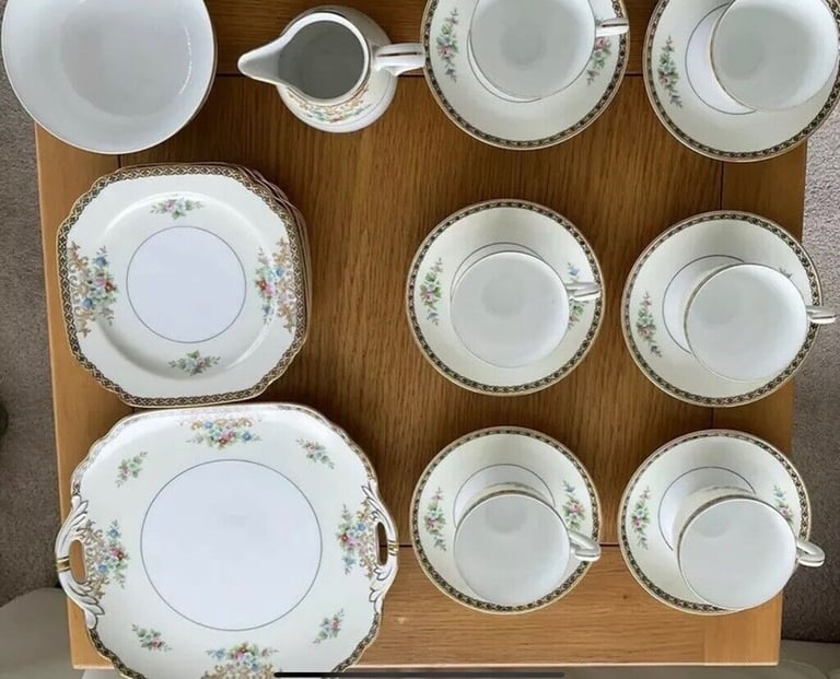 Noritake Maruki Rare 1908 Date Symbol Tea Set