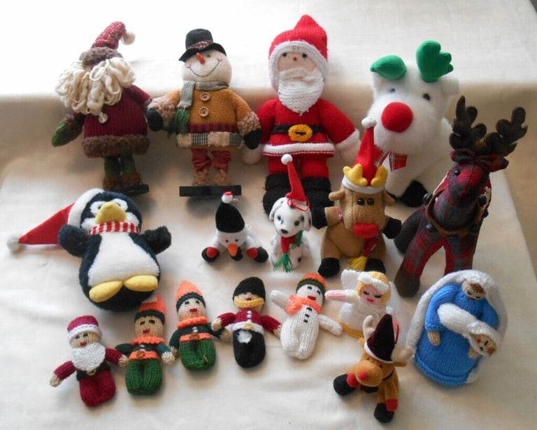Christmas figures - 17 pieces (ref:154)