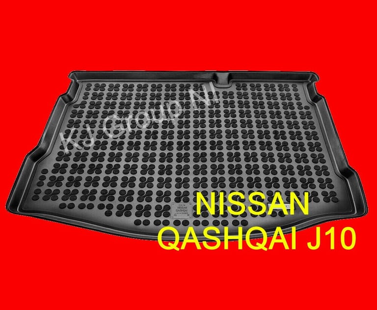 NISSAN QASHQAI 2007-2013 5 SEATS Tailored Rubber Boot Liner / Mat / Tray