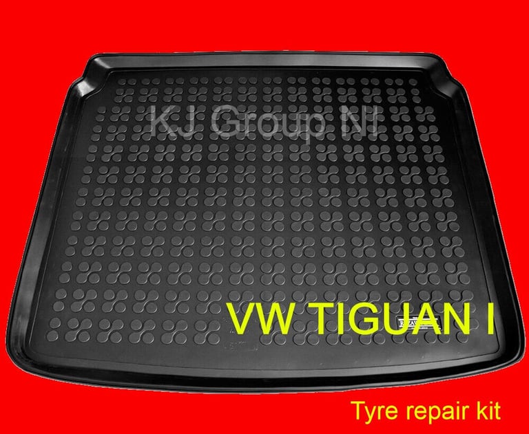 image for VW TIGUAN I 2007-2016 Tailored Rubber Boot Liner / Mat / Tray