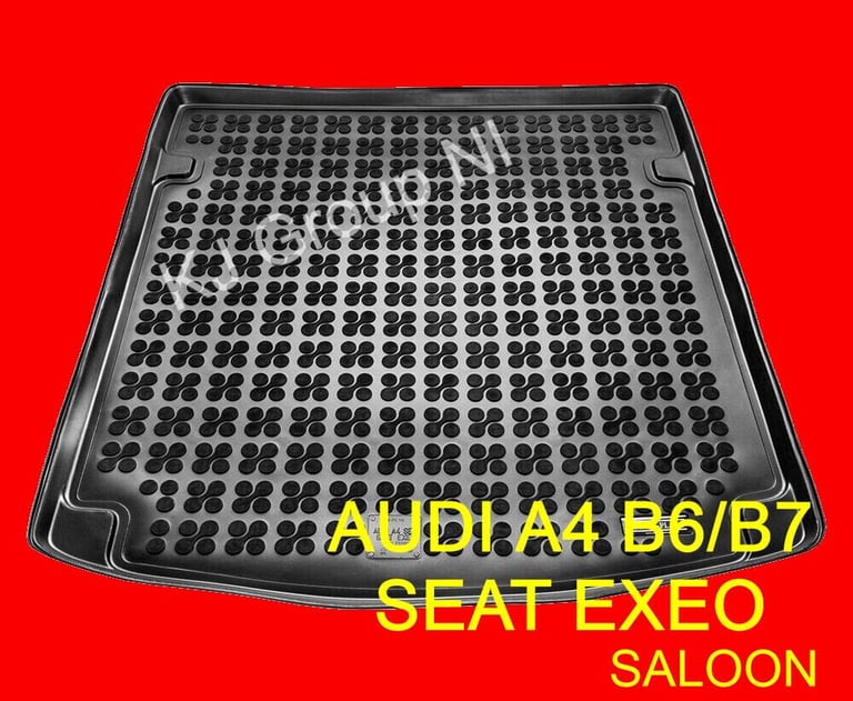 image for AUDI A4 B6/B7 / SEAT EXEO SALOON Tailored Rubber Boot Liner / Mat / Tray