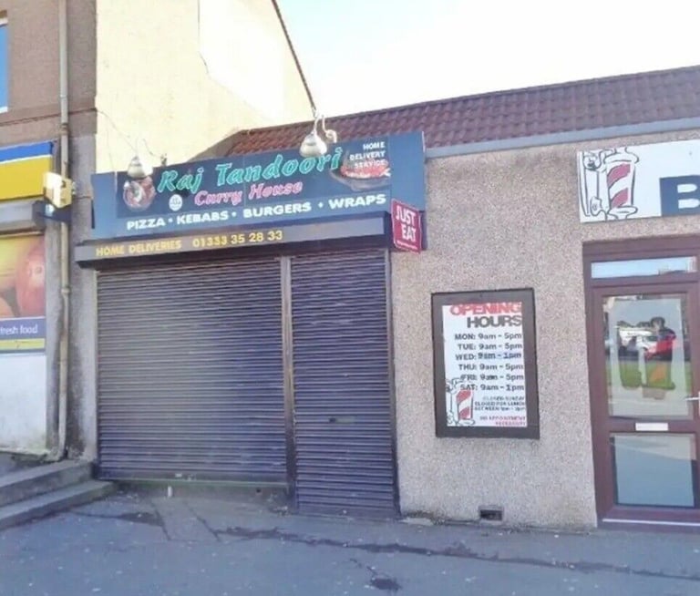 HOT FOOD TAKEAWAY FOR RENT LEVEN, FIFE **BUSY LOCATION** **REDUCED RENT**