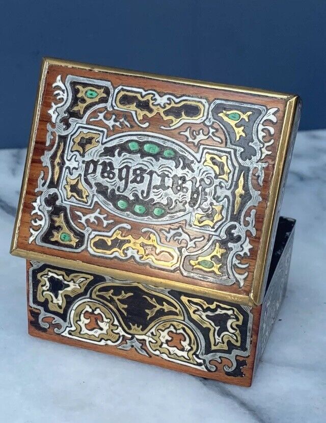 Rare and superb Antique reliquary box 