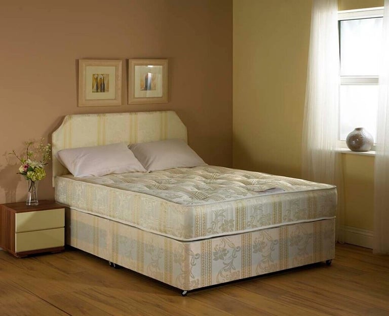 **100% GUARANTEED PRICE!**BRAND NEW-Double Bed With Super Ortho Mattress Options-Same Day Delivery