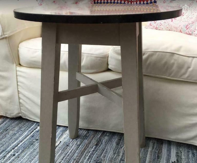 Retro style pub table