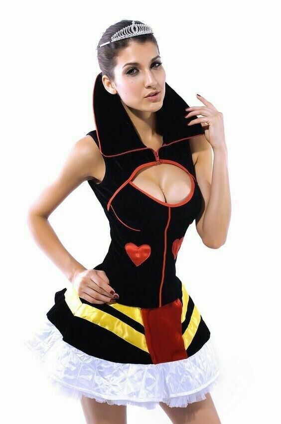 image for Queen Of Hearts Brand New Sexy Costume Dress-Size 8 10