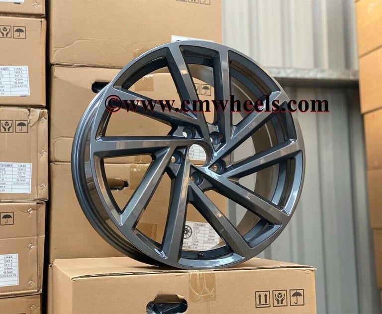 18 19" Inch Spielbergs Style Alloy Wheels VW Golf R MK5 MK6 MK7 MK7.5 Audi A3 Seat Leon Caddy 5x112 