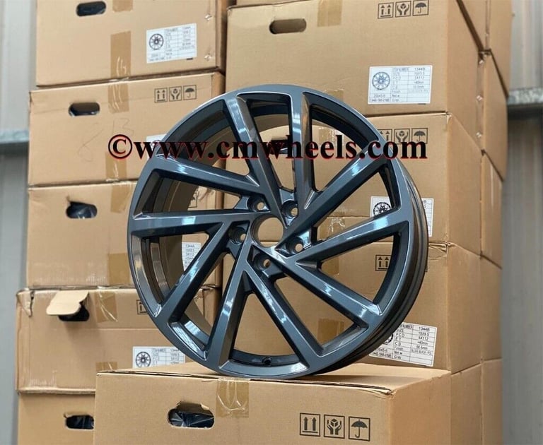 18 19" Inch Spielbergs Style Alloy Wheels VW Golf R MK5 MK6 MK7 MK7.5 Audi A3 Seat Leon Caddy 5x112 