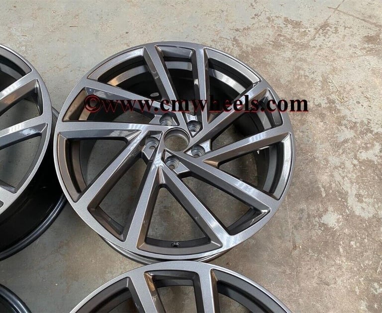 18 19" Inch Spielbergs Style Alloy Wheels VW Golf R MK5 MK6 MK7 MK7.5 Audi A3 Seat Leon Caddy 5x112 