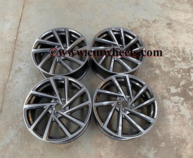 18 19" Inch Spielbergs Style Alloy Wheels VW Golf R MK5 MK6 MK7 MK7.5 Audi A3 Seat Leon Caddy 5x112 